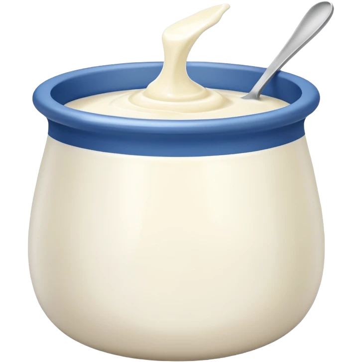 yogurt in a pot emoji