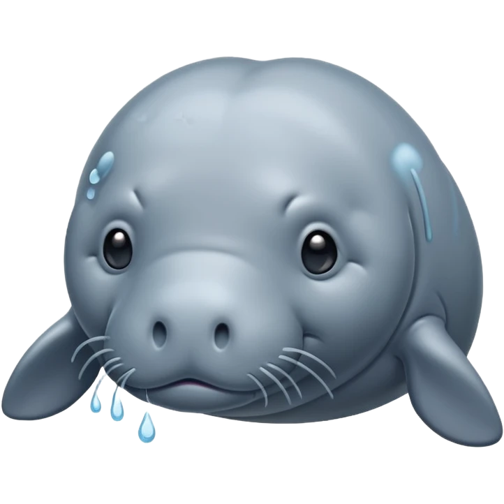 manatee sad emoji