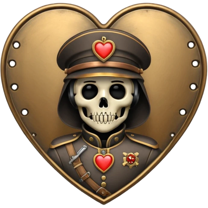 Death Korps Of Krieg Heart Steampunk Clone Army style love heart emoji