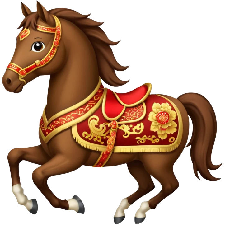 chinese new year horse emoji