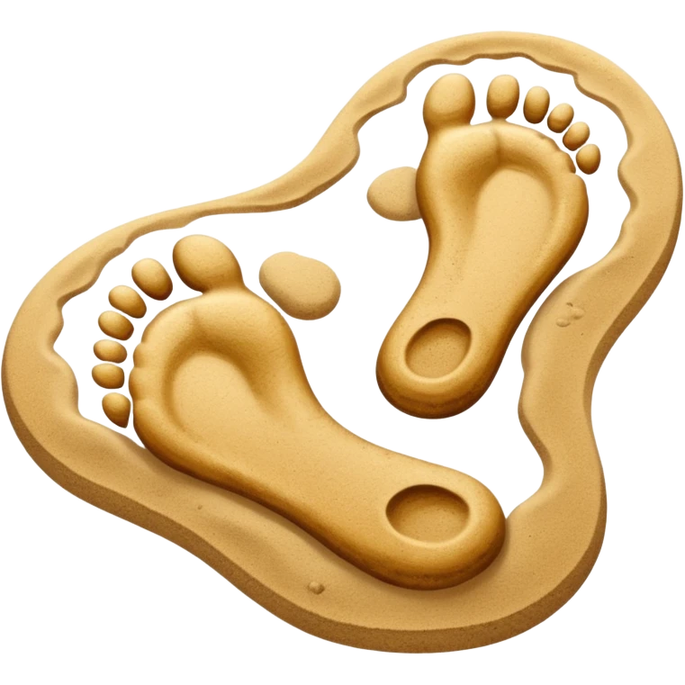 foot print  emoji