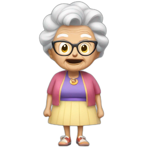 abuela vs sonic emoji