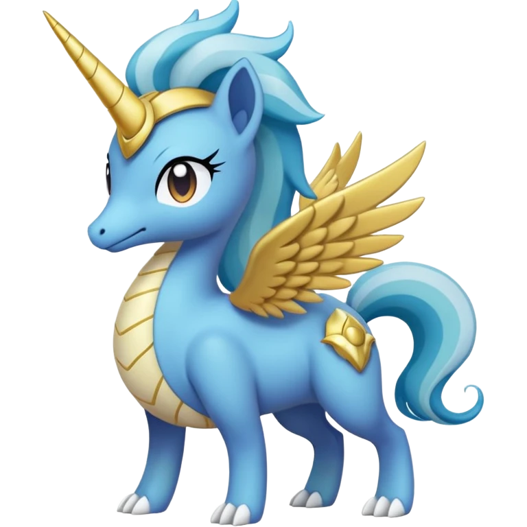 Plagg-Tikki-Celestia-Trixie-Fakémon-Pokémon-animal-hybrid-fusion-creature (full body) emoji