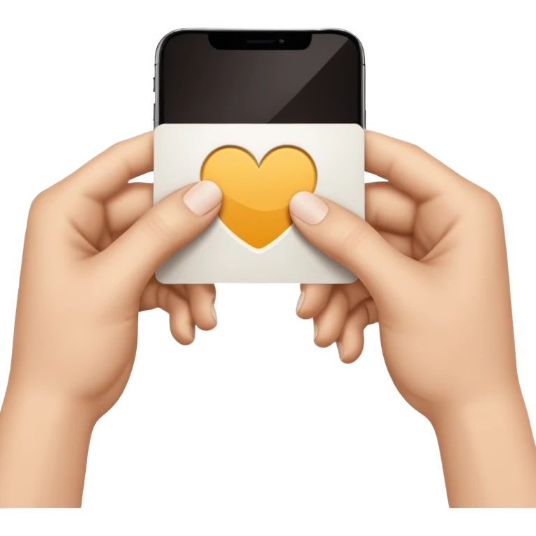 two hands exchanging a card, no text emoji