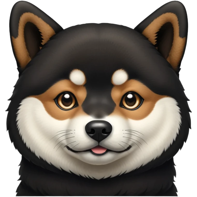 Black Shiba Lnu  emoji
