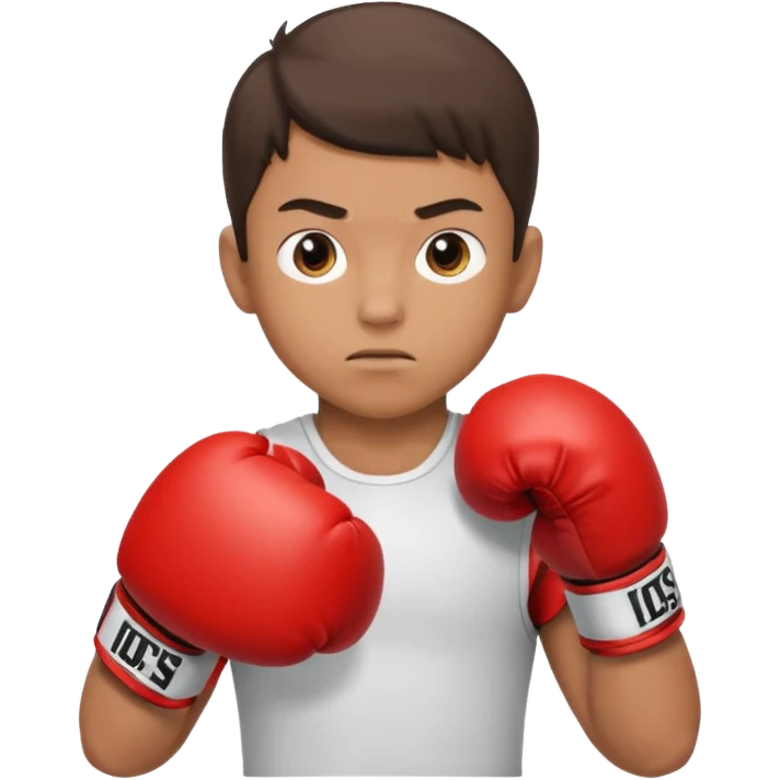 young boy professional boxer emoji