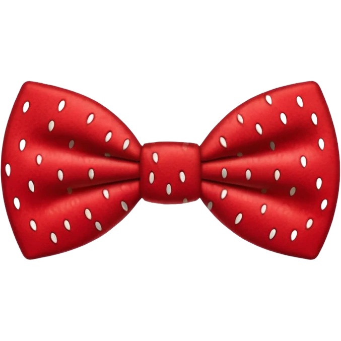 Strawberry bowtie emoji