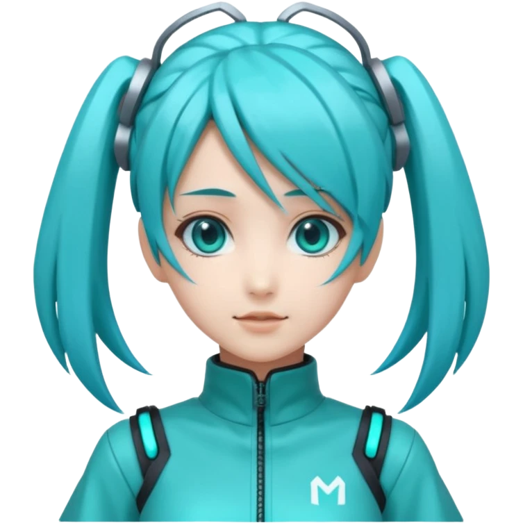 uma cantora chamada hatsuni miku emoji