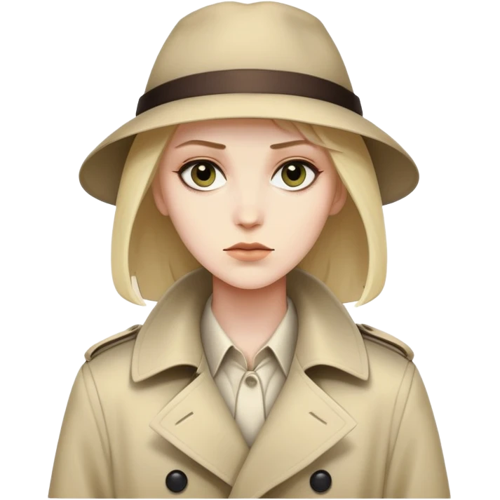 MYSTERIOUS ENIMATIC BEING WITH TRENCHCOAT emoji