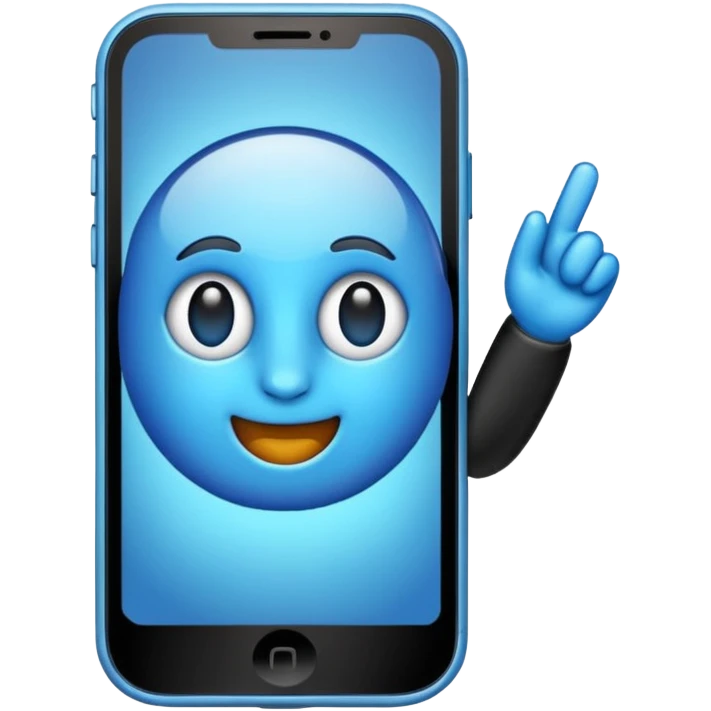 creame un emiji de llamada en celular emoji