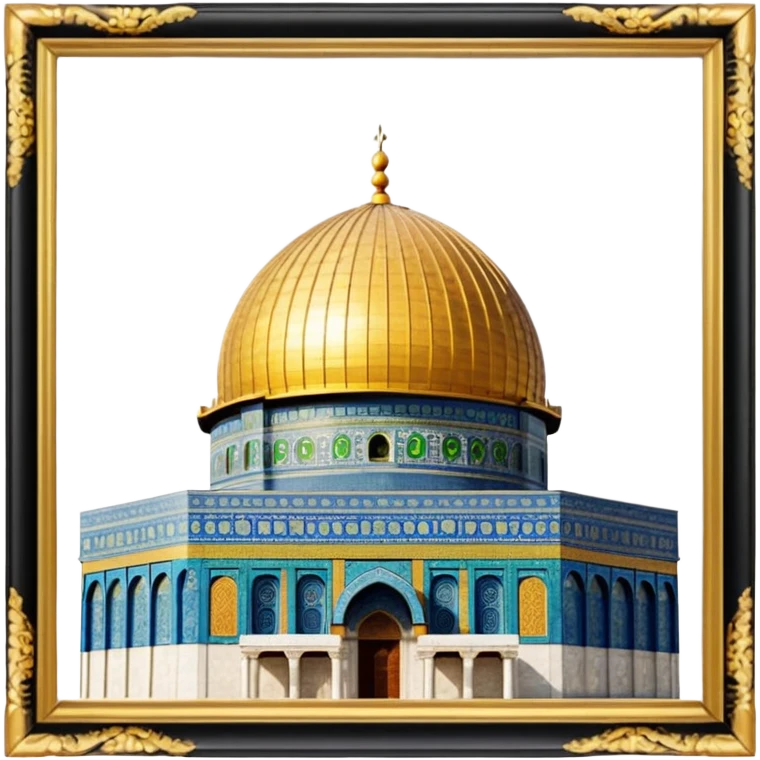 Dome of the rock, Palestine emoji