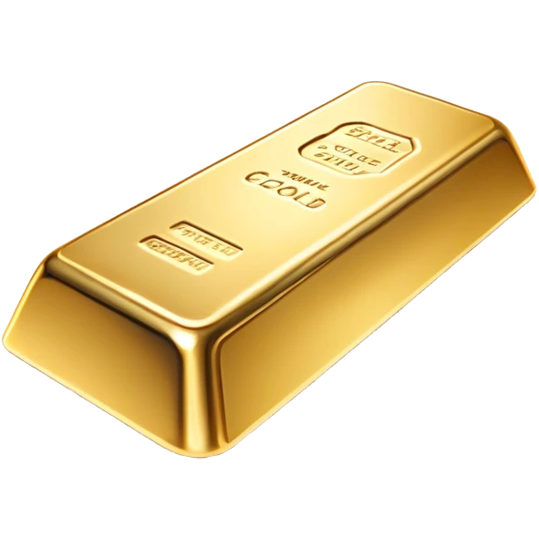 Cinematic Realistic Gold Bar, Radiant and brilliant, with smooth, polished golden bars reflecting the light in stunning highlights. The soft, warm glow of the metal exudes luxury and elegance, catching every glimmer in the surrounding environment. Soft glowing outline, capturing the essence of wealth and timeless beauty in gleaming gold. emoji