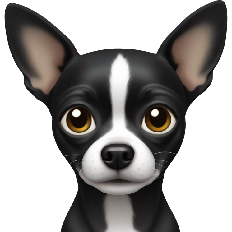 black chihuahua emoji