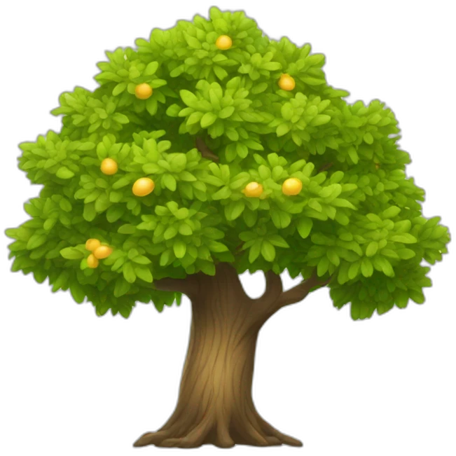 wonderful tree emoji