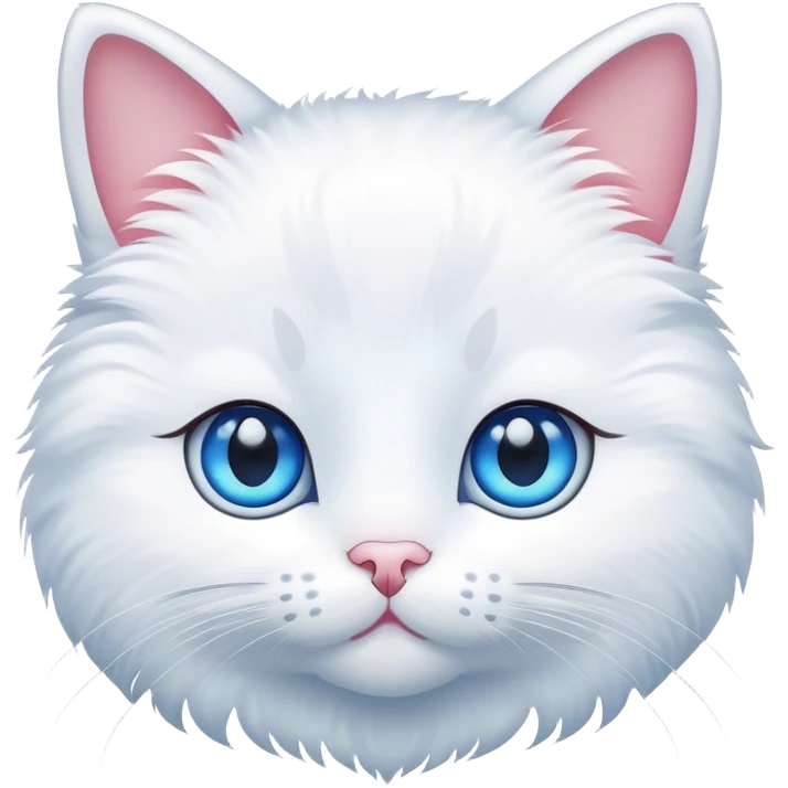 Kawaii cat illustration  emoji