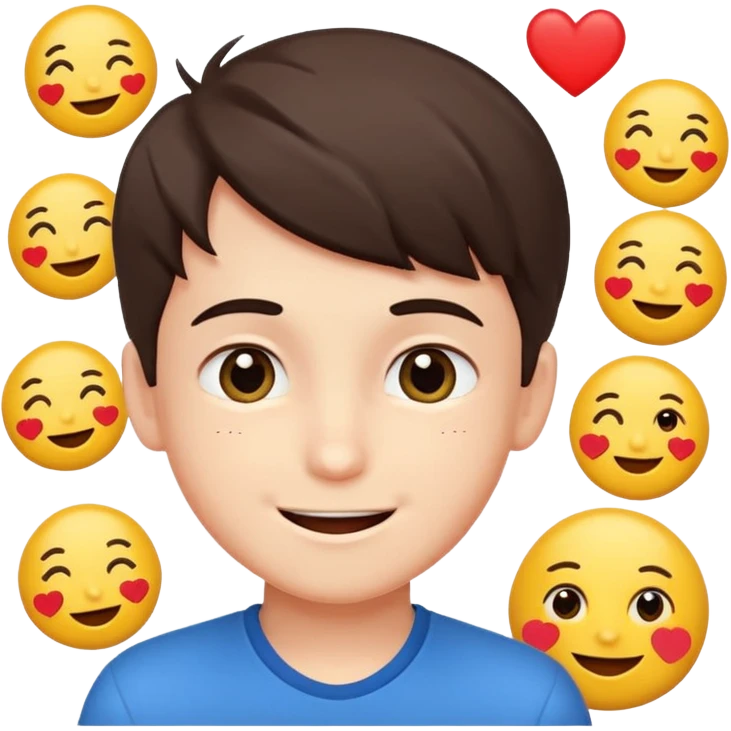 Romantic animated sticker boy from core
Cute emojis around 😗😏🥰😍😘😚
Fancy Persian text:
[نازنین هیچوقت ولت نمی‌کنم]
Soft animation, love style
 emoji
