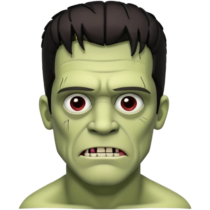 Frankenstein shit emoji
