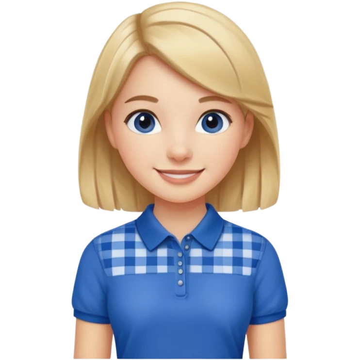 Preppy girl emoji