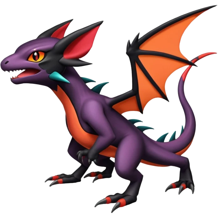 Salandit-Noibat-Litten-Noivern-Hybrid (Full body) emoji