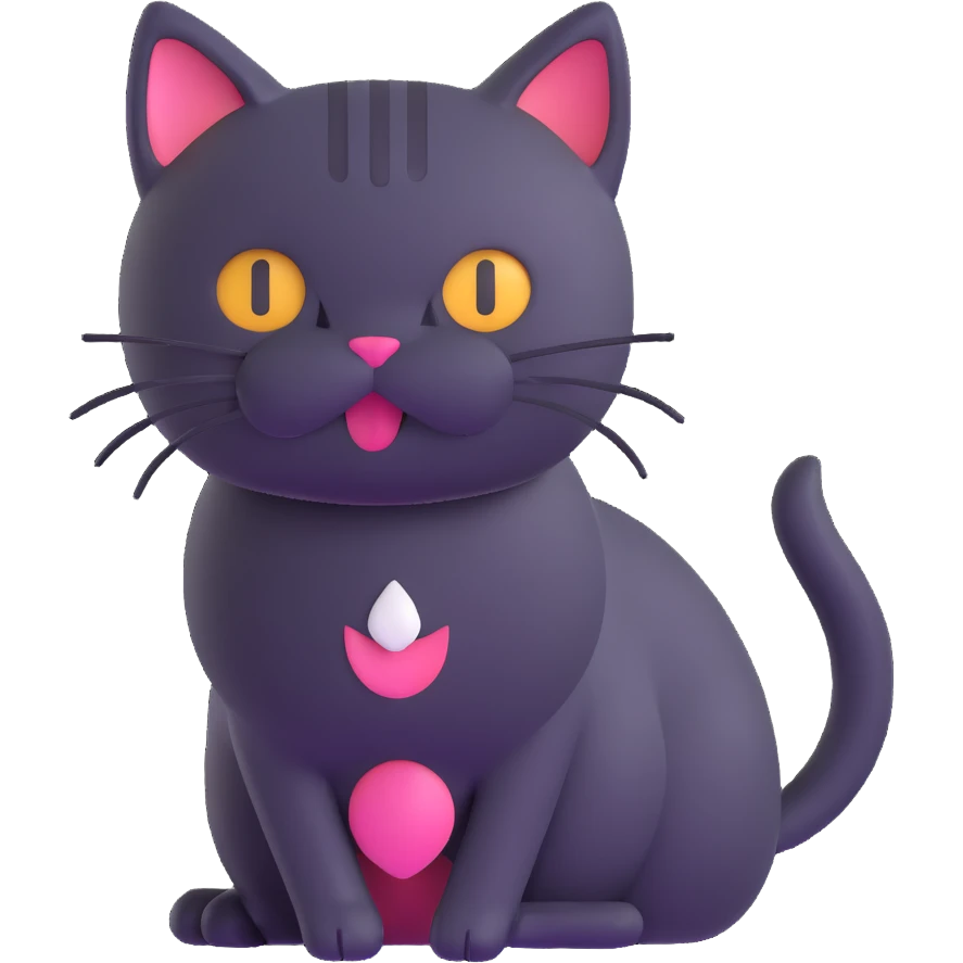 cat mewing emoji