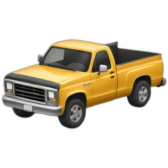 pickup truck emoji