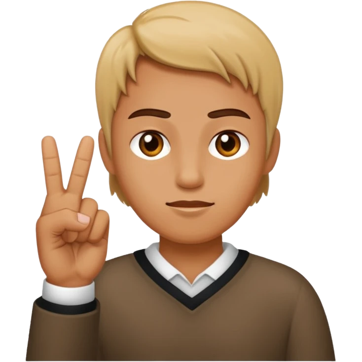 Un âne qui fais un doigt donneur  emoji