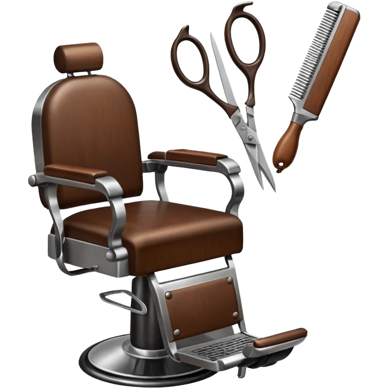 Accesorios barbería emoji