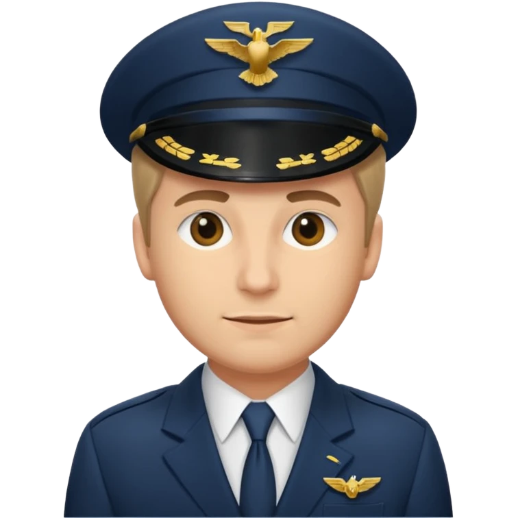 pilot in suit emoji