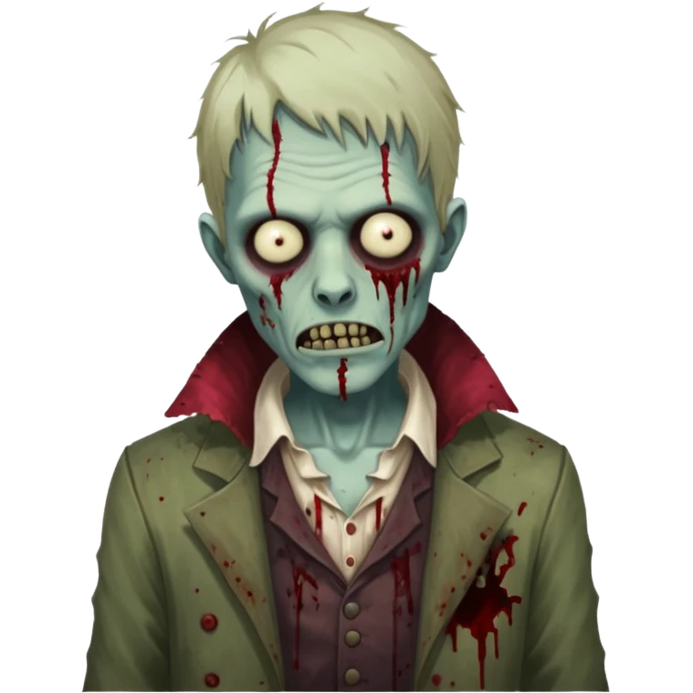 parisian zombie man emoji