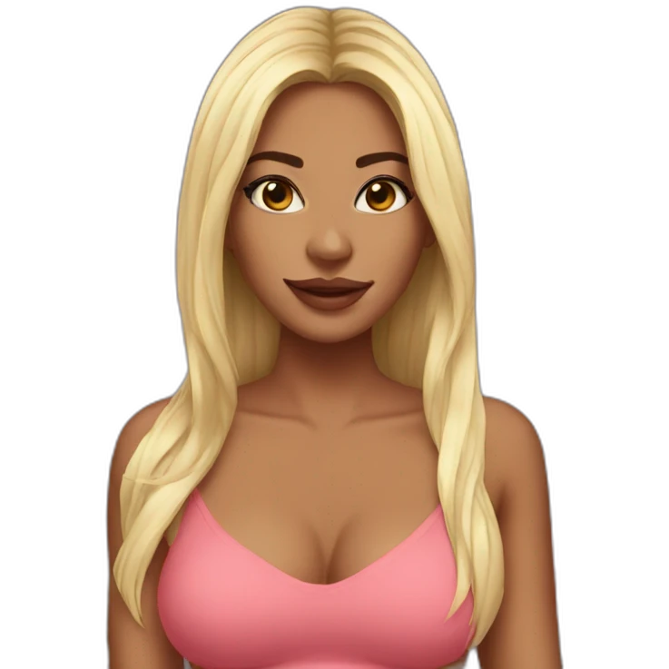 hot girl flowers emoji