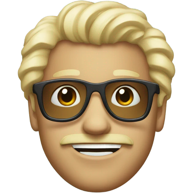 Retro 80s style  emoji