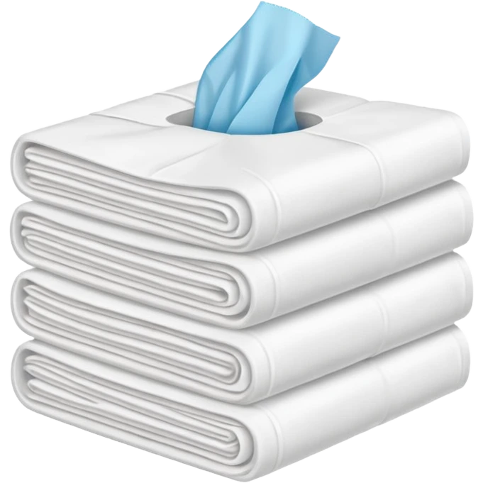 Paper tissues & napkins emoji