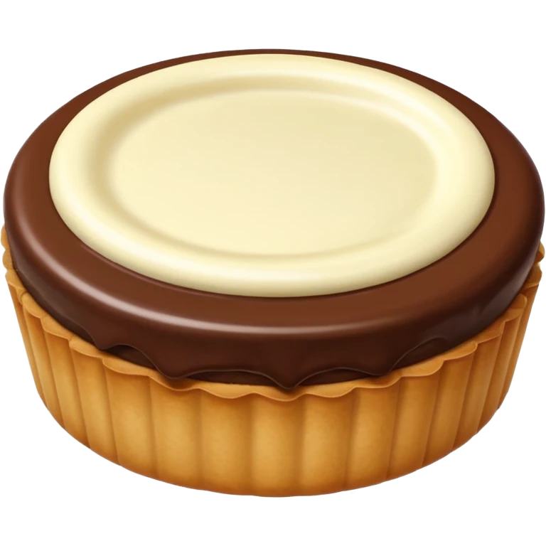 Pastilla de chocolate blanco emoji