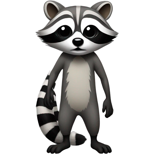 Raccoon emoji
