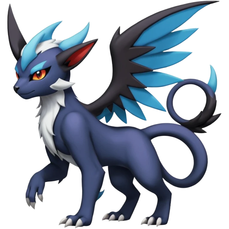 Luxray-Absol-Noivern-Dewott-fusion emoji