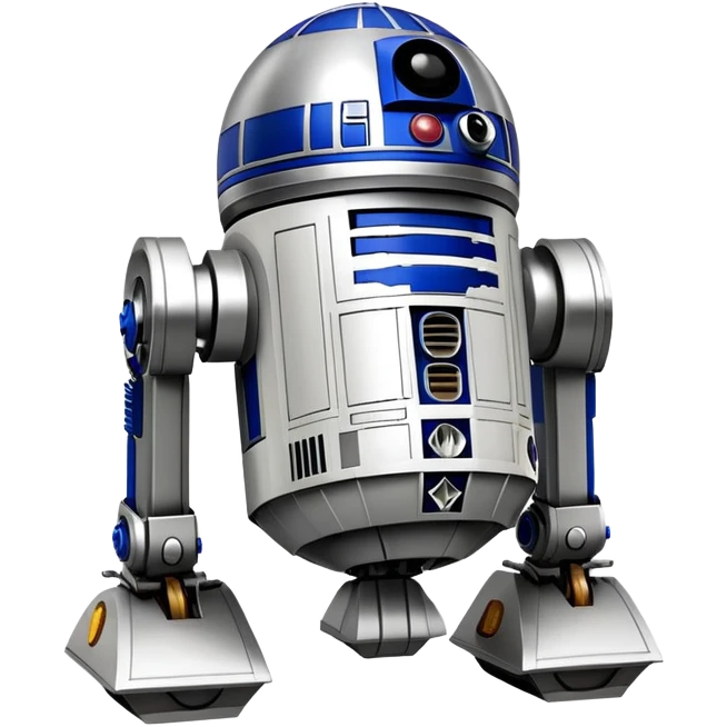 Star Wars droid saying Roger Roger  emoji