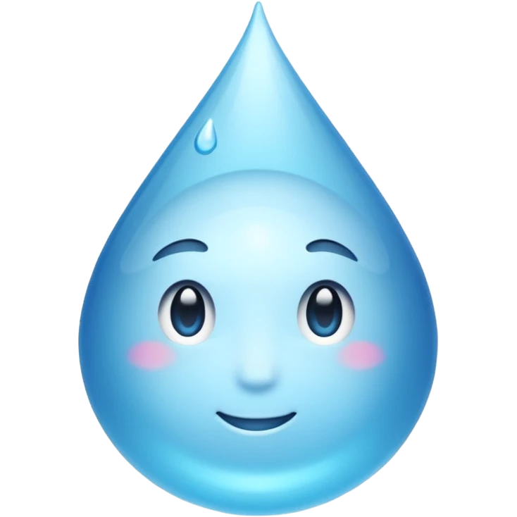 The drops are White  emoji