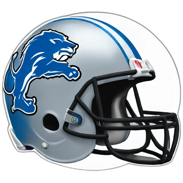 Detroit Lions Football  emoji