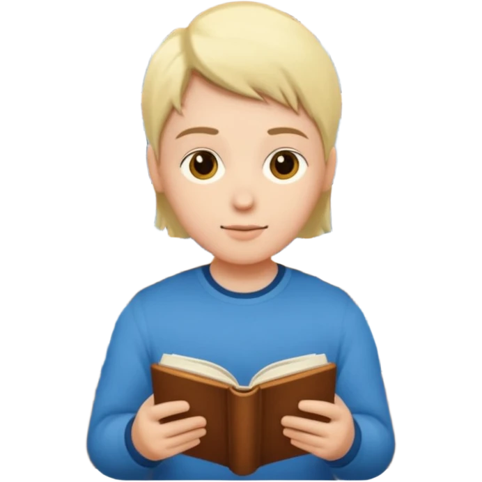 I’ll go to the library emoji