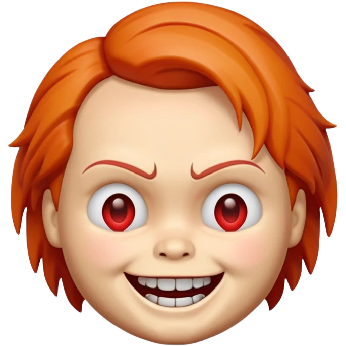 Un emojin de chuky emoji