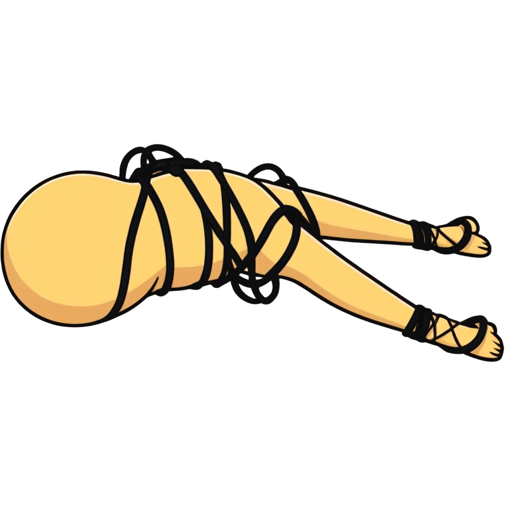 Hogtied emoji