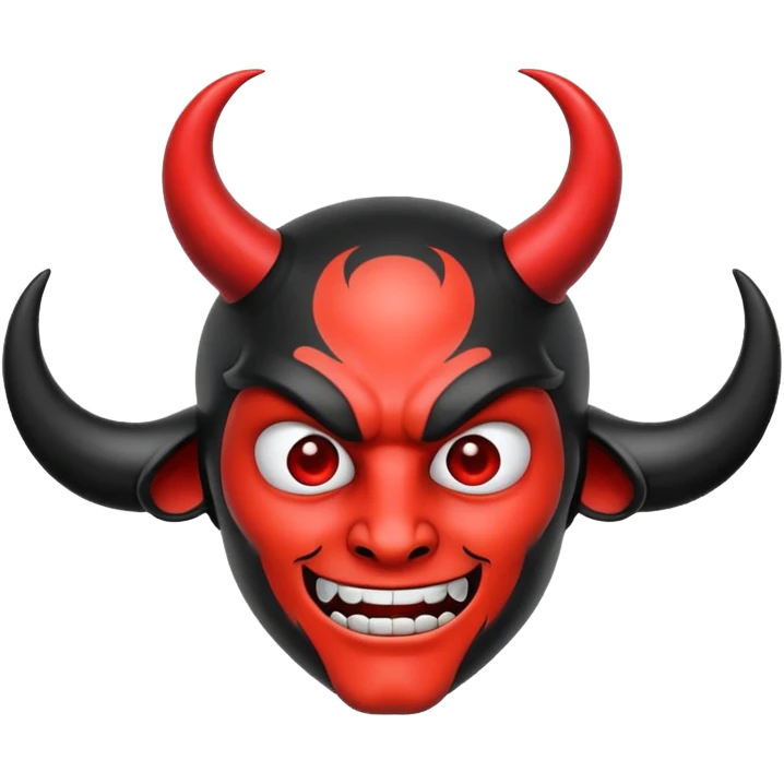 Devil horns emoji