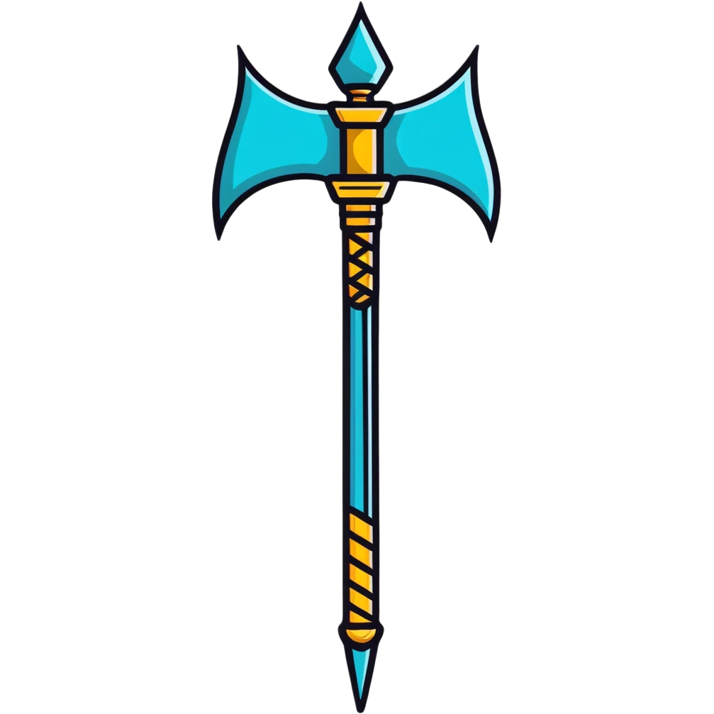 crossed Heka scepter and Nekhakha flail emoji