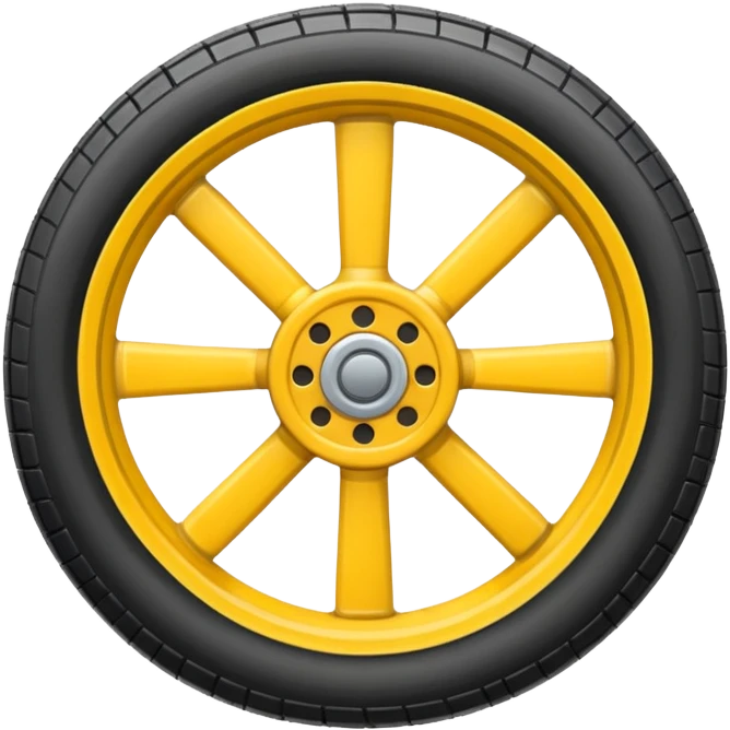 yellow glider wheel emoji