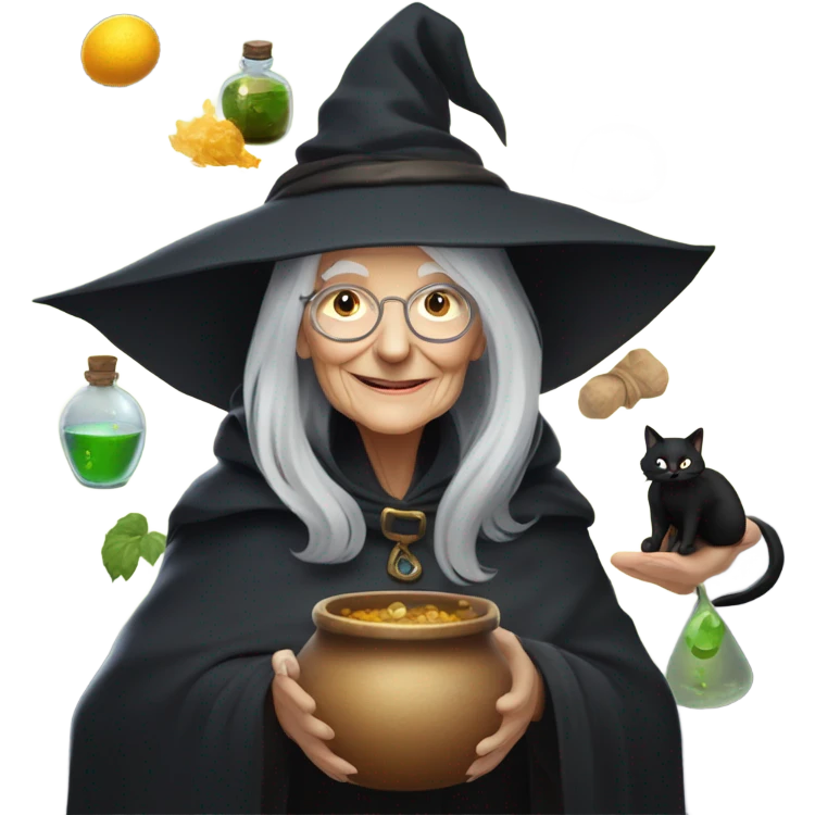 Witch aunt emoji