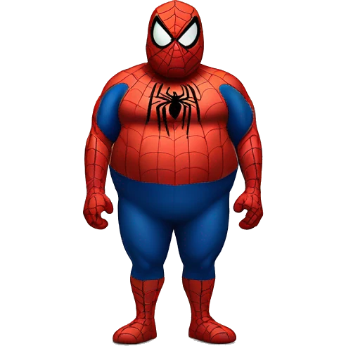 Fat Spiderman  emoji