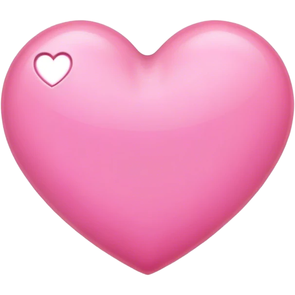 Pink heart emoji