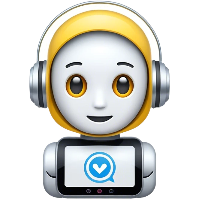 smart chatbot emoji