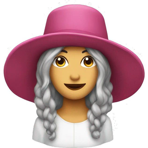 Couquette hat emoji