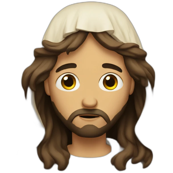 sad jezus emoji